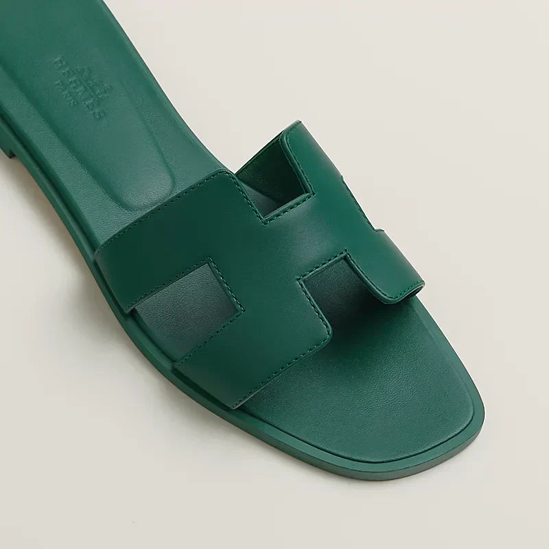 Claquettes Vert viride