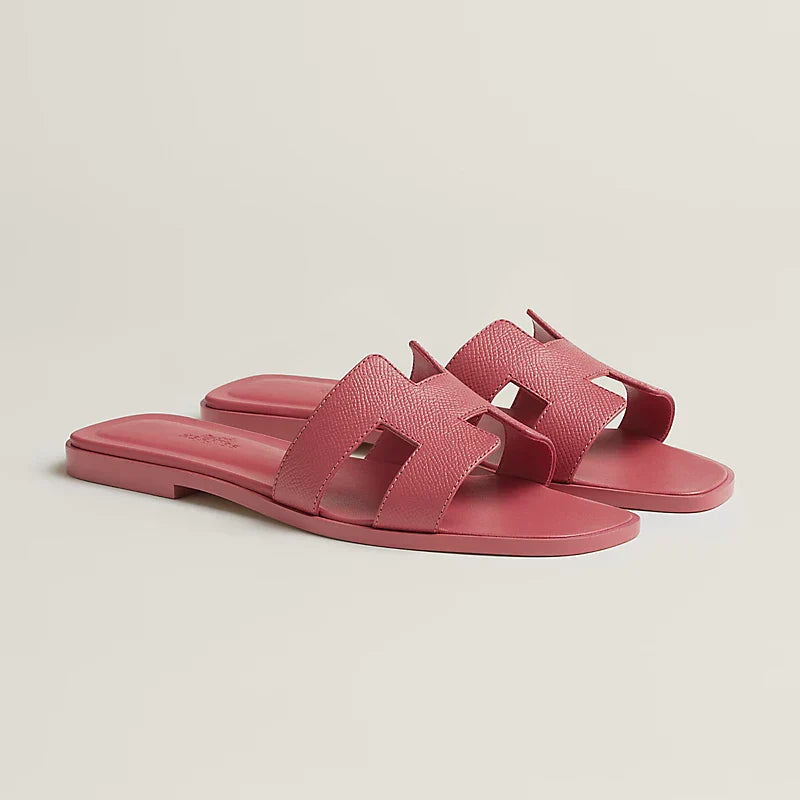 Claquettes Rose de Venise